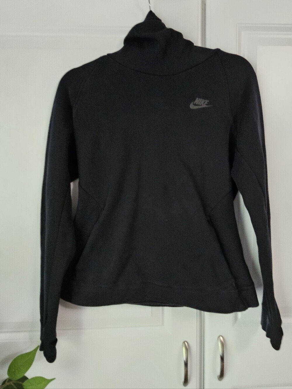 Nike Black Turtleneck Hoodie